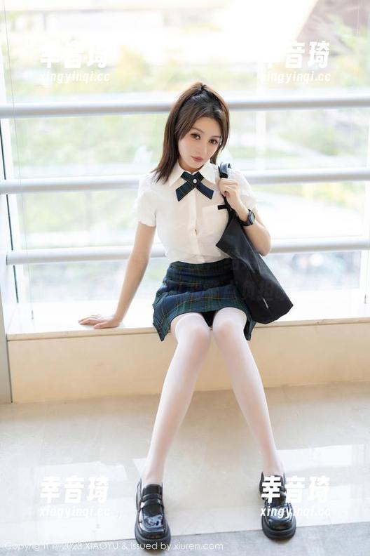 XIAOYU语画界 - 套图：结婚的诱惑，徐莉芝的婚纱可能带点负担哦