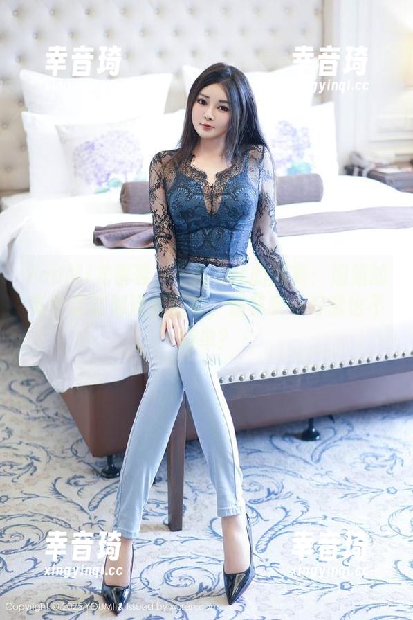 YouMi尤蜜荟 - 玥儿玥er的图集：姐姐的每个姿态都透着随意，但其实…好像也不简单？