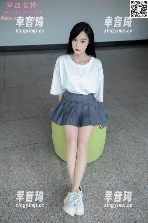 梦丝女神 - 下载灵唯的短裙写真，你会怎样来一场裙摆之舞？