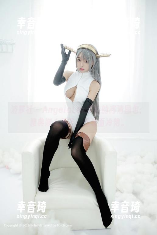 波萝社 - AngelaLee李玲的高清图包：雅典娜心里苦，但表面冷艳。